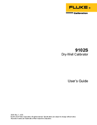 Thumbnail of document Manual - 9100S/9102S Handheld Dry-Wells